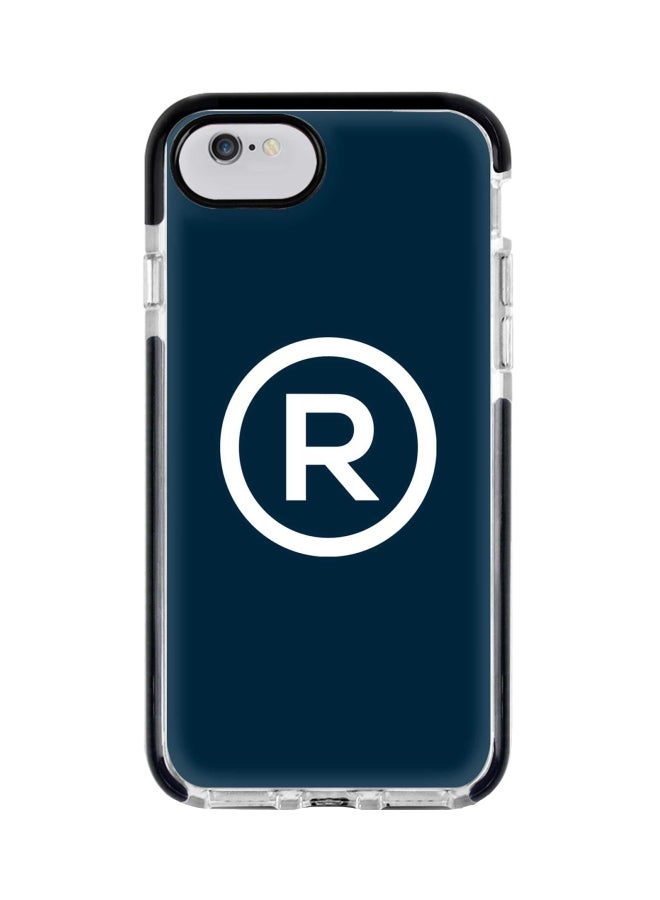 ستايلايزد غطاء حماية إمباكت برو سيريز لهواتف أبل آيفون 6S/6 أزرق / أبيض - Image 1