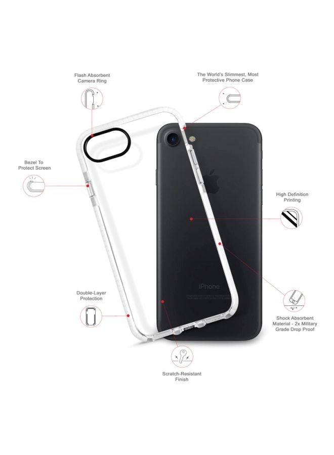 Stylizedd Impact Pro Series Al Saud Printed Case Cover For Apple iPhone 7 White/Green - Image 2