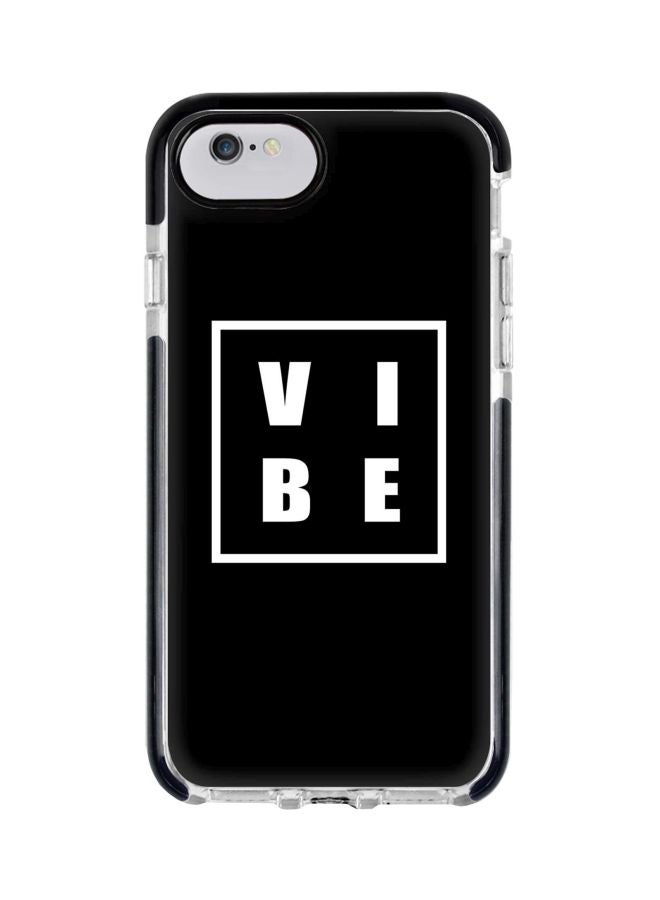 ستايلايزد غطاء حماية مطبوع بكلمة "Vibe" من سلسلة إمباكت برو لهواتف أبل آيفون  6s بلس/ 6 بلس أسود/ أبيض - Image 1