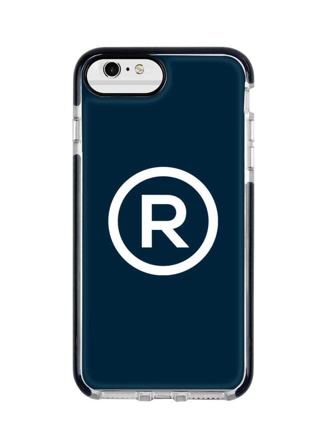 Stylizedd Impact Pro Series Registered Logo Printed Case Cover For Apple iPhone 6 Plus/6s Plus Blue/White  - Image 1