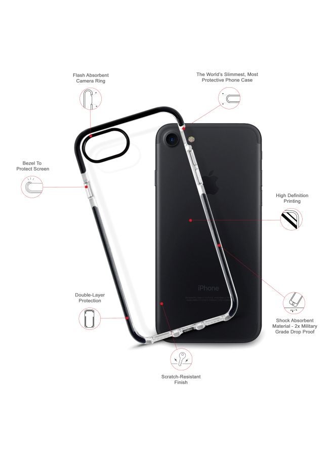 Stylizedd Impact Pro Che Guevara Printed Case Cover For Apple iPhone 8 Green/Black/Red - Image 2