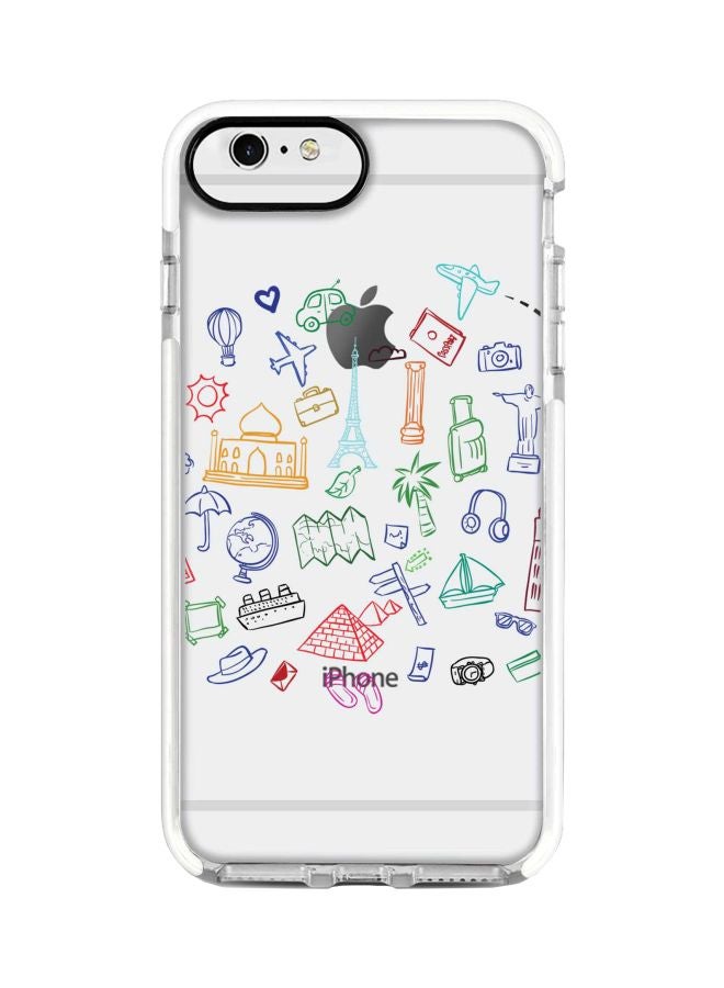 Stylizedd Impact Pro Series Traveler Printed Case Cover For Apple iPhone 6s Plus/6 Plus Clear/Blue/Green  - Image 1