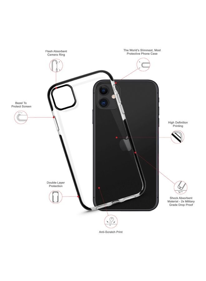 ستايلايزد غطاء حماية واق لهاتف أبل آيفون 11 تصميم يحمل عبارة "Got Hummus?" - Image 2