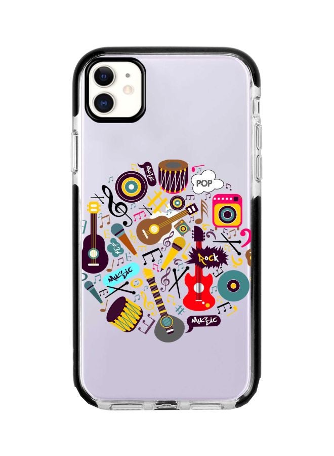 Stylizedd Protective Case Cover For Apple iPhone 11 Musical Instruments - Image 1