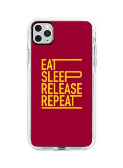 Impact Pro Case Cover For  Apple iPhone 11 Pro Max Eat Sleep Release Repeat Full Print
