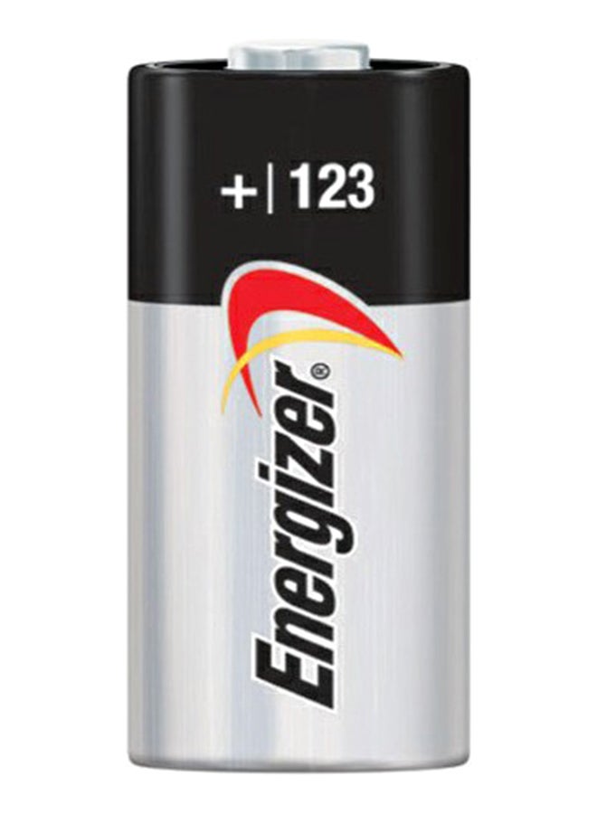 Energizer Energizer 123 Lithium Battery Pack of 1 Silver/Black  - Image 2
