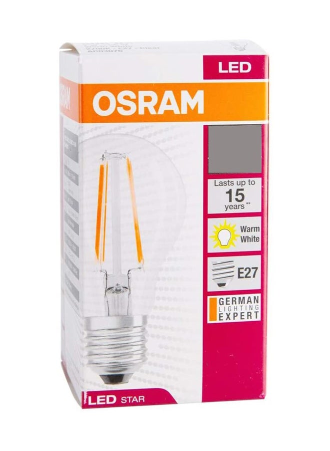 OSRAM Clear Filament Cl A 60 7W,E27 LED Bulb Warm White - Image 2