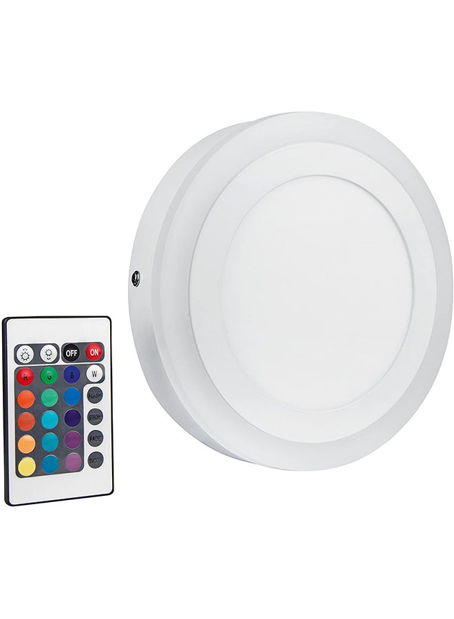 Osram - Osram Led Kids Room Wall And Ceiling Round Light, Color Changing Led Light Remote Control Warm White - Image 1