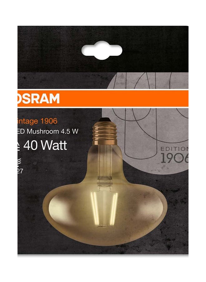 Osram - Mushroom Shape LED Vintage 1906 Lamp Yellow - Image 1