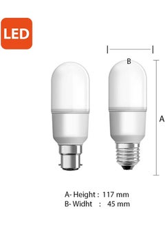 Osram LED Value Stick Lamps 1050lm 10W 2700K E27 Frosted AC08545 Warm White  - Image 2