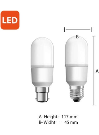 LED Value Stick Lamps 1050lm 10W 2700K E27 Frosted AC08545 Warm White - view 2