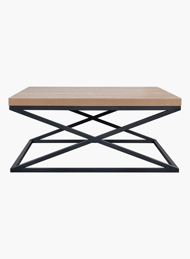 Caruzel Rectangular Coffee Table Brown/Black