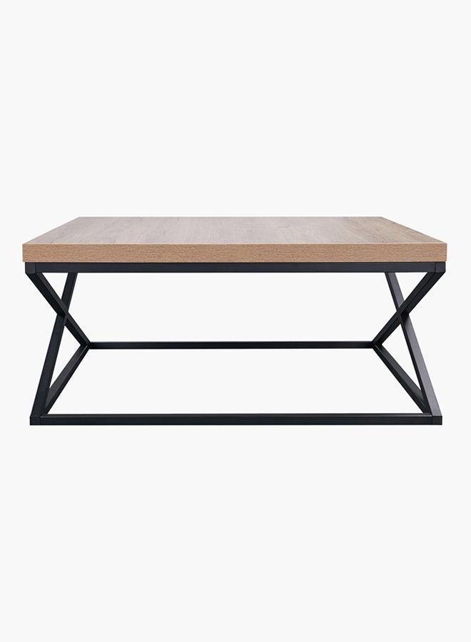 Caruzel Rectangular Coffee Table Brown/Black