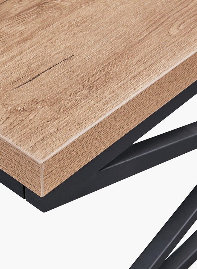 Caruzel Rectangular Coffee Table Brown/Black