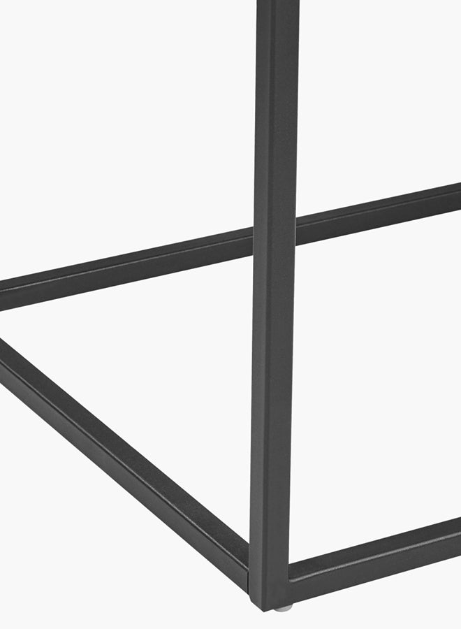 Home Box - Ruby Console Table With Glass Top Brown/Black - Image 1