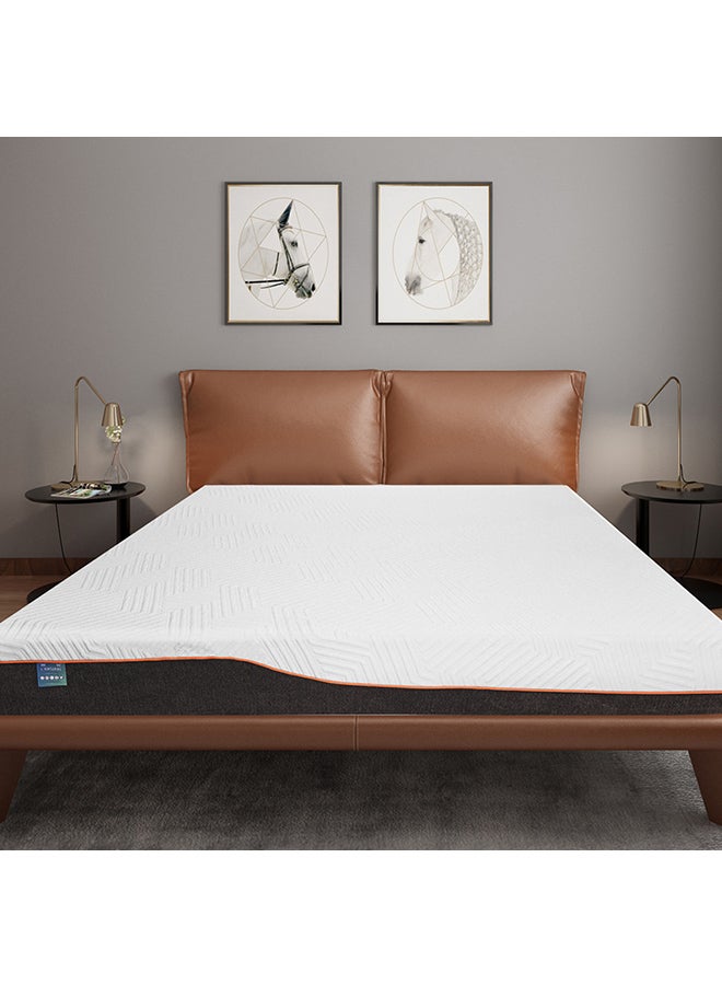 Home Box - I-Natural Roll Packed Memory Foam Mattress White Kingcm - Image 1