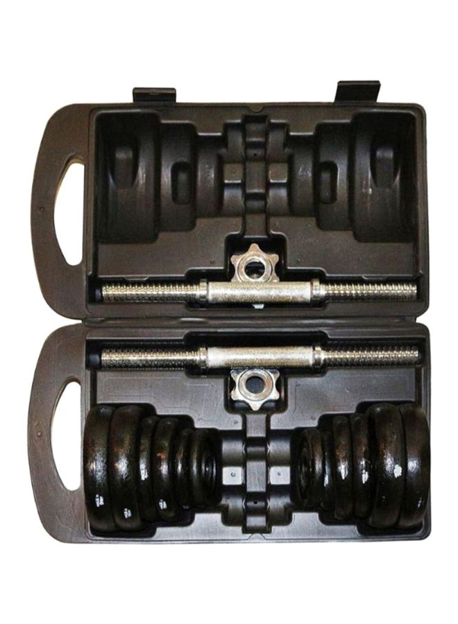 Bodyline - Weight Lifting Dumbbell Set 46X15X10kg 46X15X10kg - Image 1