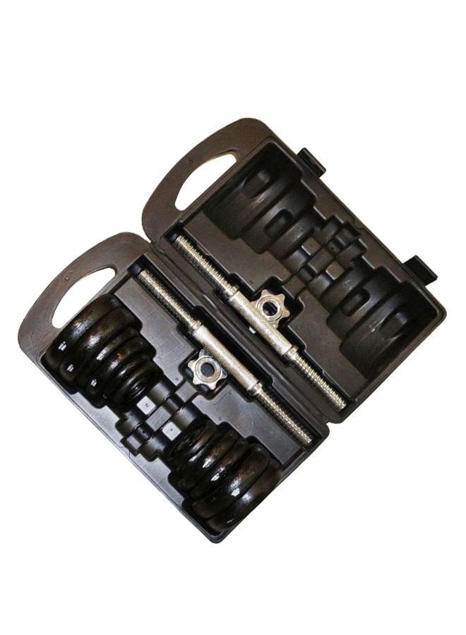 Bodyline - Weight Lifting Dumbbell Set 46X15X10kg 46X15X10kg - Image 1