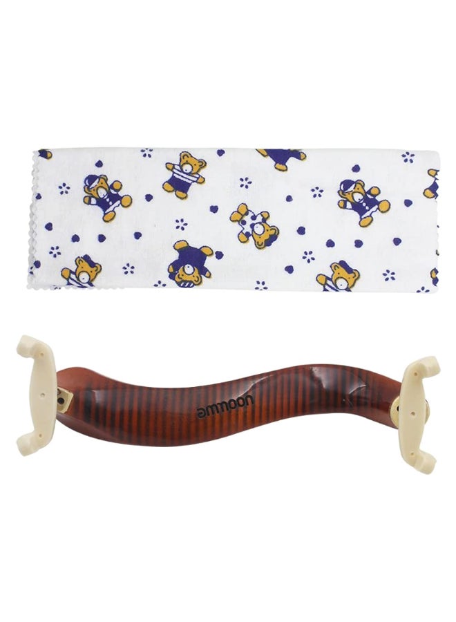 ammoon Collapsible Violin Shoulder Rest With 2-Piece Stand Set - Image 1