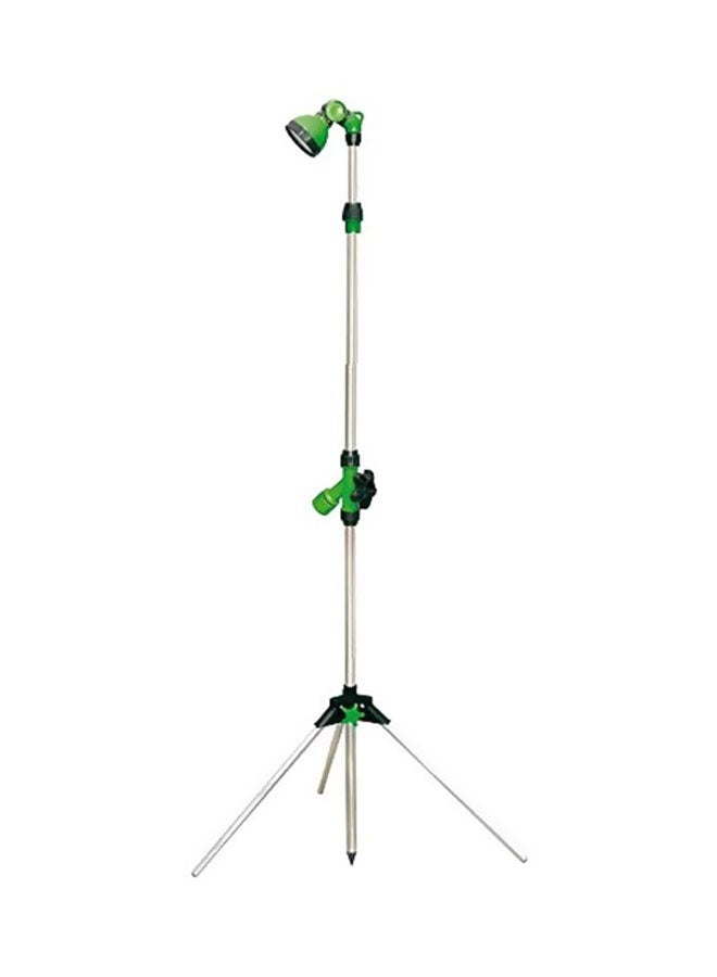Trapp Telescopic Garden Shower DY200 Green/Grey/Black  - Image 1