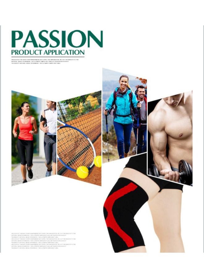 Beauenty Breathable Elastic Knee Protector Sleeves XL - Image 5