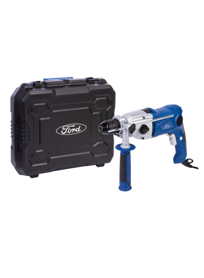Ford 2-Gear Keyless Impact Drill Blue/Black  - Image 4