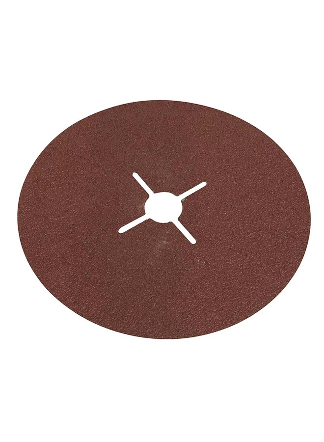 Ford Pack of 5 Angle Grinder Sand Paper Disc Red 125mm - Image 2