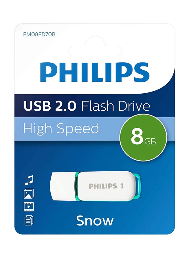 فيليبس فلاش درايف USB سنو باك إت أب سعة 8 جيجابايت 8 GB  - Image 3