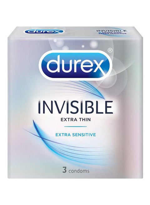 3-Piece Invisible Extra Thin Condom