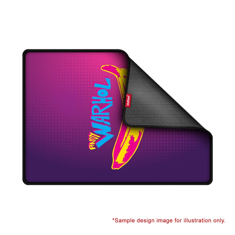 Stylizedd - Chai Karak Printed Gaming Mousepad Black/Green/White - Image 1