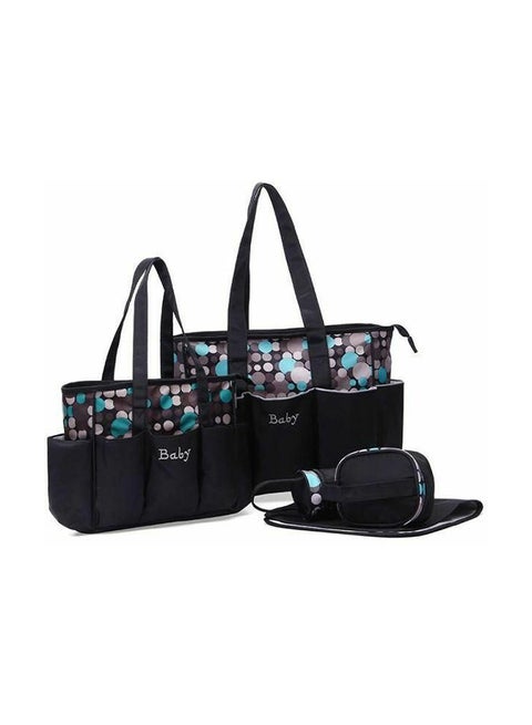 5-Piece Toiletry Interior Divided Diaper Bag Set