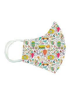 Durable Viscose Pack Of 3 Conical Shape Mask Set