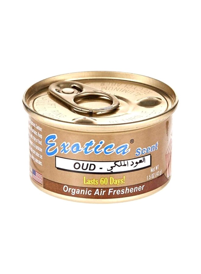 EXOTICA Organic Car Air Freshener 