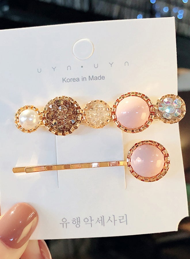 Beauenty 2-Piece Pearl Duckbill Clip Hairpin - Image 3