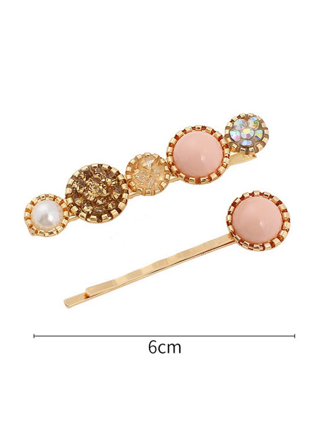 Beauenty 2-Piece Pearl Duckbill Clip Hairpin - Image 2