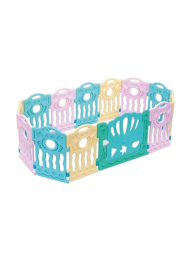 Ching-Ching Unique Design High Quality Equip With Door Safety Lock Crab Kids Playpen 150x115x62.5cm  - Image 2