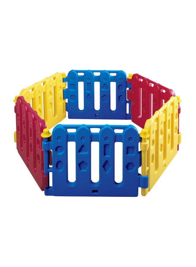 Ching-Ching 6-Piece Kids Playpen 134x56x161cm - Image 1