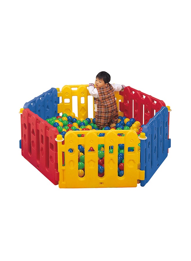 Ching-Ching 6-Piece Kids Playpen 134x56x161cm - Image 2