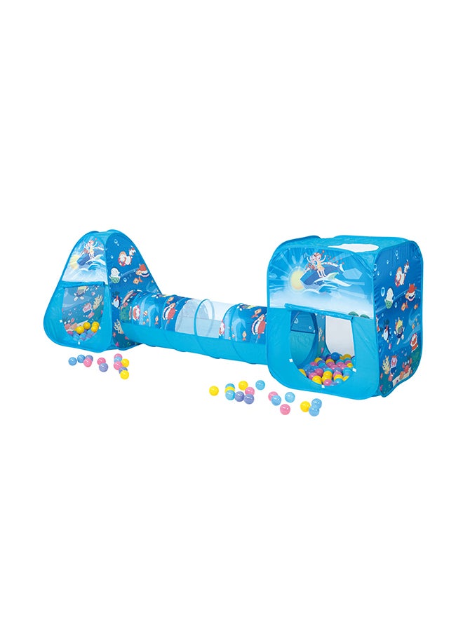 Ching-Ching 2 Side Play Houses With 100-Piece Balls - Image 1