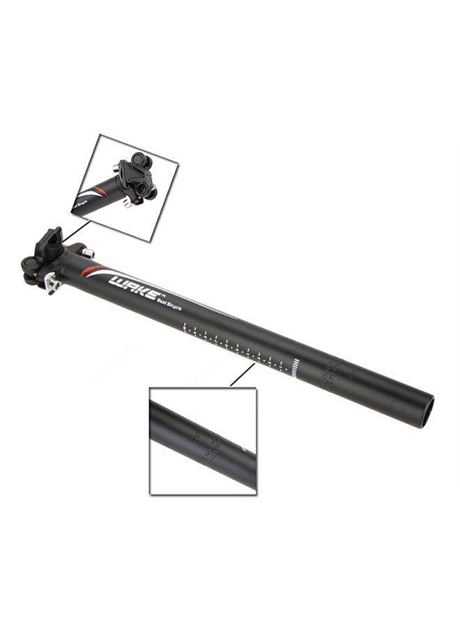 WAKE Frosted Aluminium Alloy MTB Mountain Road Bike Seat Post 0.288kg  - Image 2