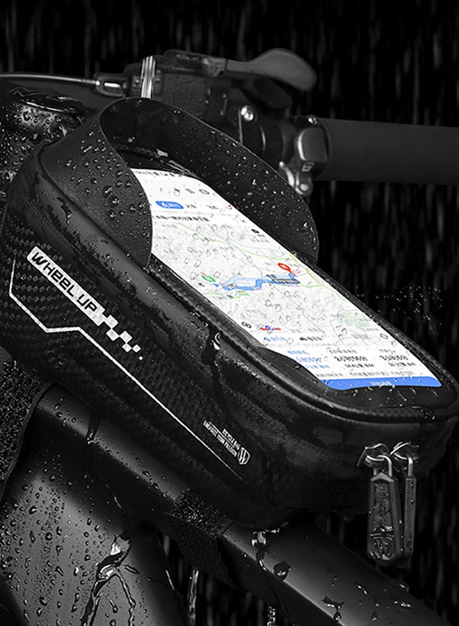 wheel up Front Tube Bag Handlebar Bicycle With Touchscreen Phone Case 0.142kg  - Image 2