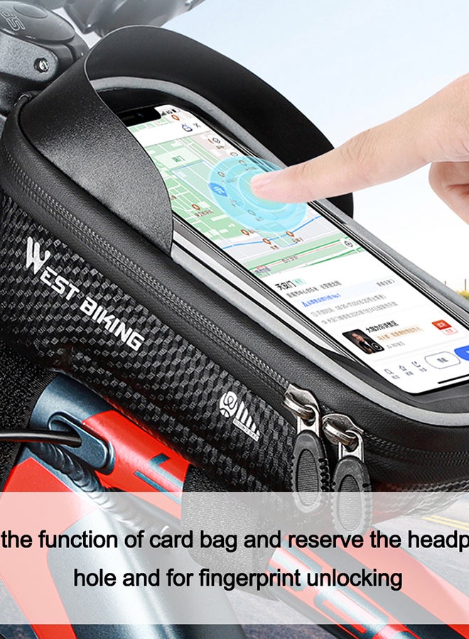 WEST BIKING Tube Bike Bicycle Waterproof Mobile Phone Bag 0.126kg  - Image 2