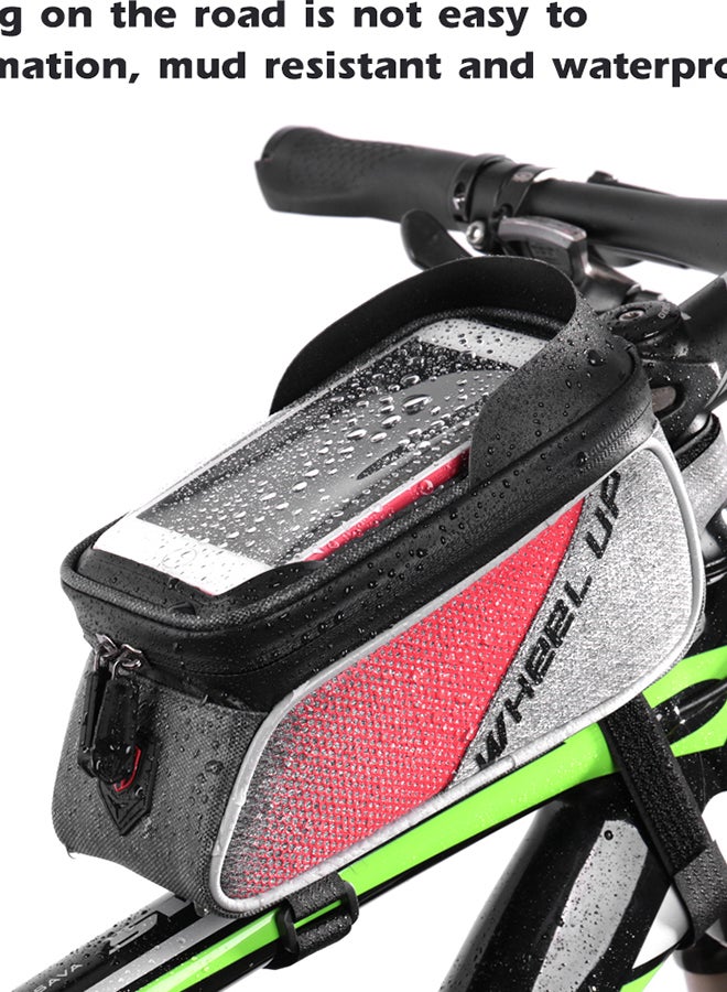 Tube Handlebar Bicycle Bag With Touchscreen Phone Case 0.19kg - v1600348693/N40203226A_2