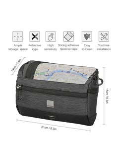 Sahoo Multifunctional Bicycle Front Handlebar Storage Bag 21x14x16cm  - Image 3