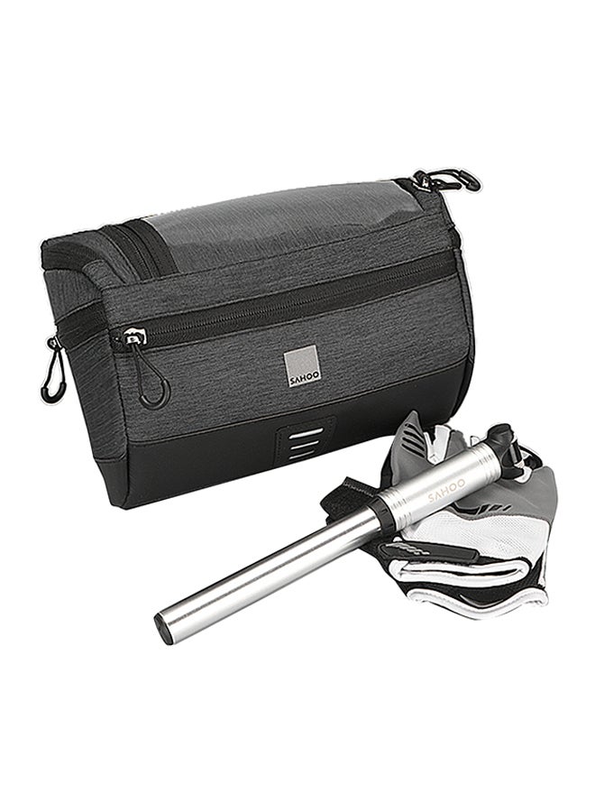 Sahoo - Multifunctional Bicycle Front Handlebar Storage Bag 21x14x16cm - Image 1