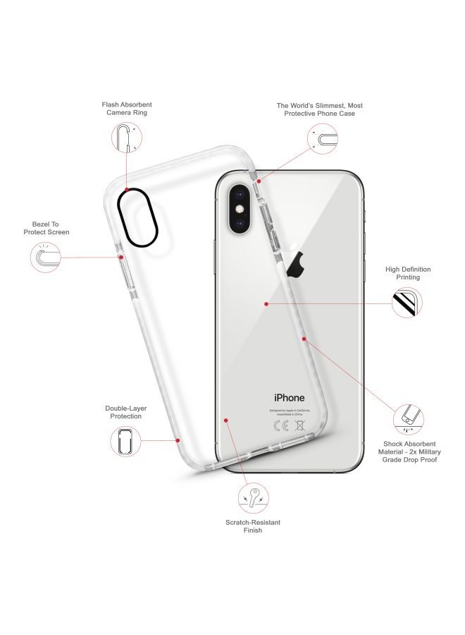 ستايلايزد غطاء حماية بطبعة صائدة الأحلام لهاتف أبل آيفون XS ماكس أزرق / أبيض - Image 2