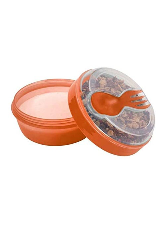 Carl Oscar Snack On The Go Lunch Box Orange 0.16kg - Image 2