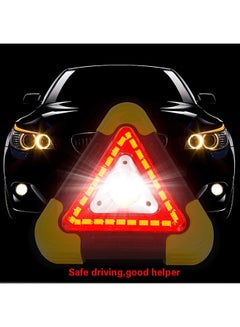 UK PLUS Led Work Light Multi-Function Triangle Flood Light With Emergency Warning Light For Camping Hiking Fishing Car Repairing And Emergency Indoor Outdoor Use Multicolour  - Image 4