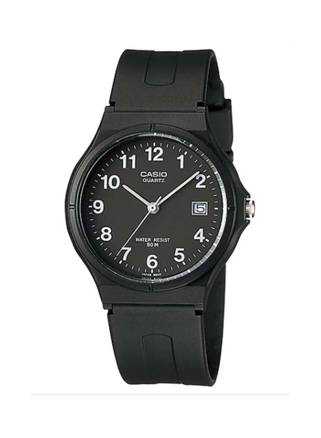 CASIO Men's Resin Analog Wrist Watch MW-59-1BVDF  - Image 1
