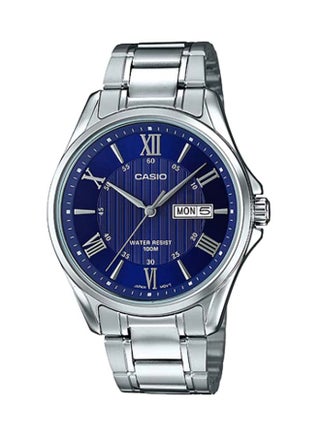 Men's Enticer Stainless Steel Analog Wrist Watch MTP-1384D-2AVDF - v1600357497/N40052826A_1